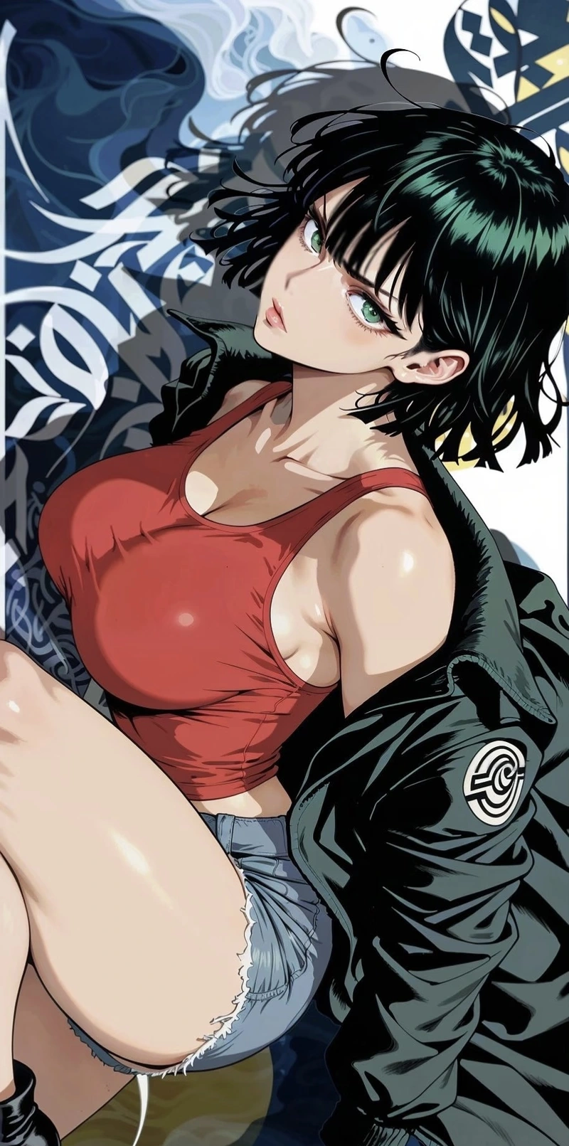 Ảnh anime Fubuki phong cách lạnh lùng đẹp
