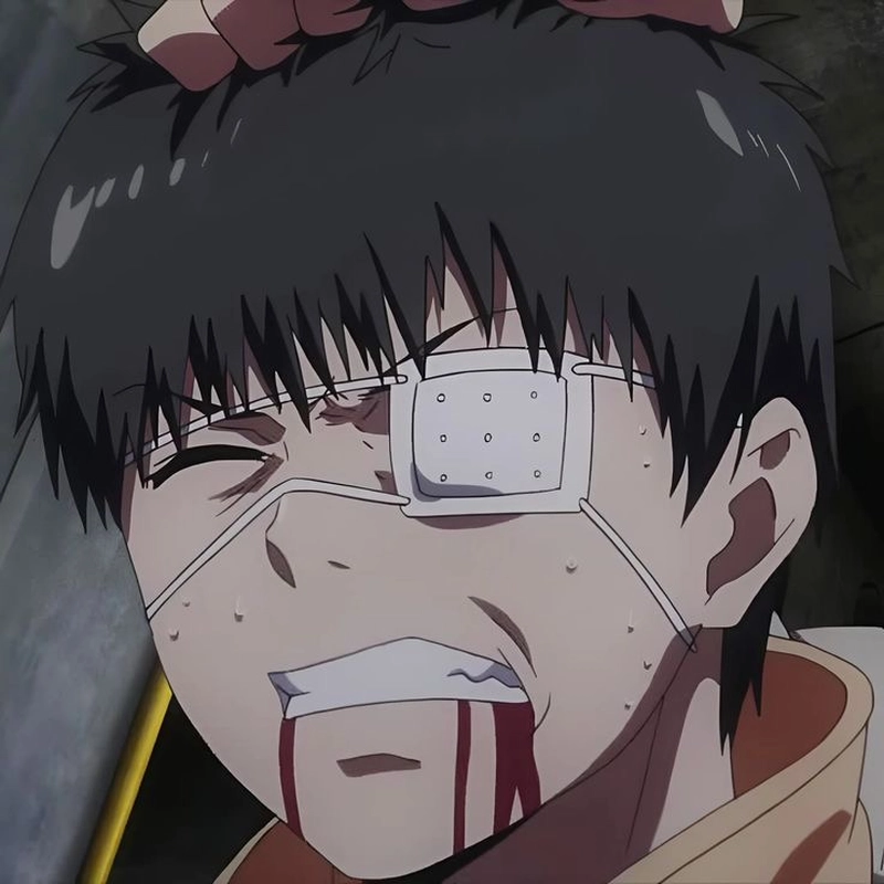 Ảnh anime Kaneki biểu cảm bình thường tự nhiên