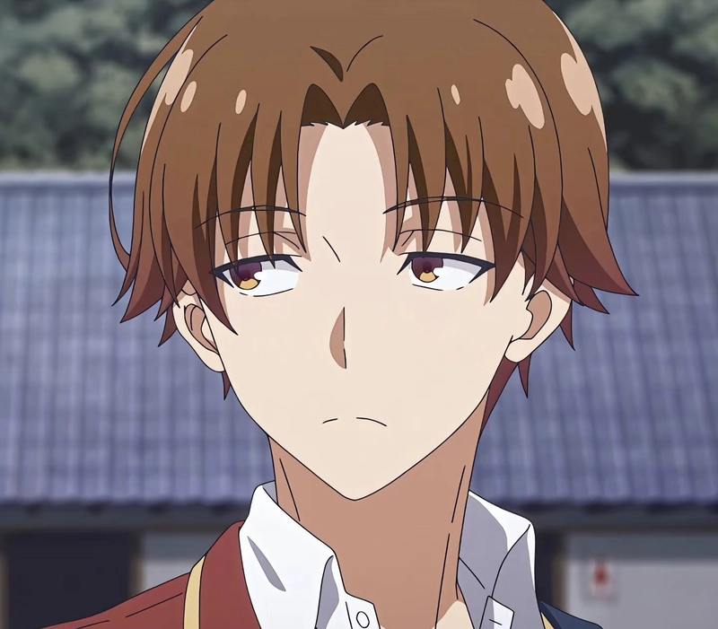 Ảnh anime Kiyotaka biểu cảm nhẹ nhàng đẹp