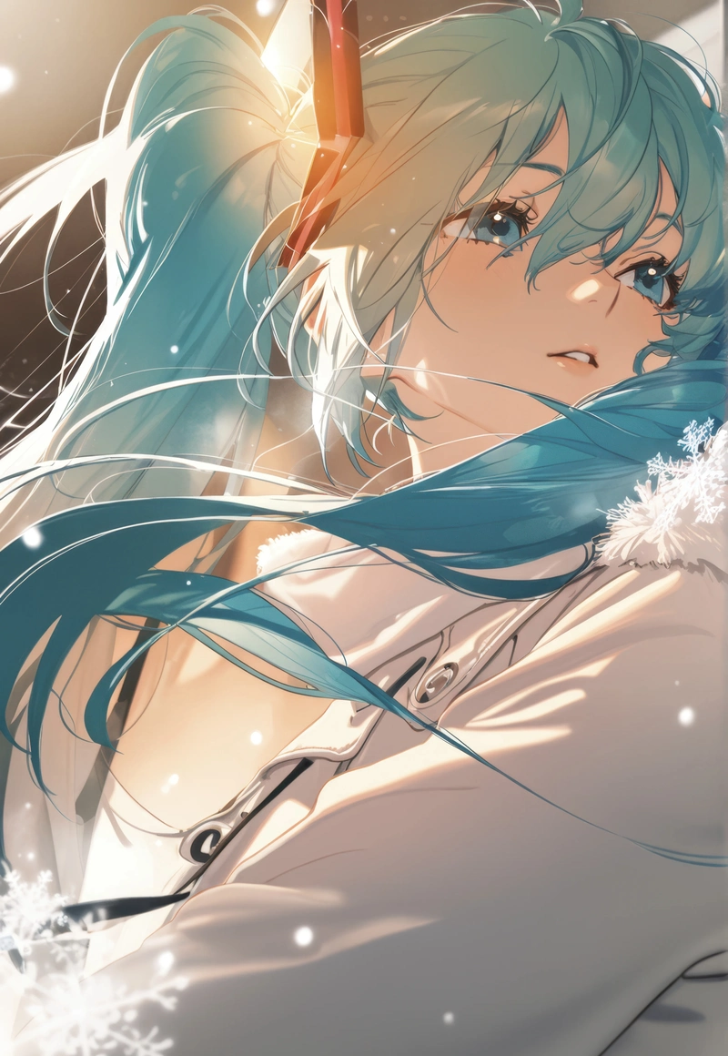 Ảnh anime Miku biểu cảm đáng yêu nổi bật