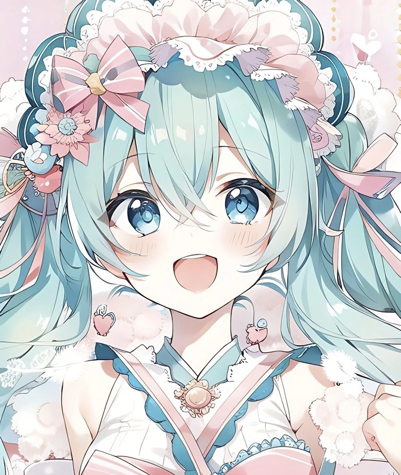 Ảnh anime Miku đáng yêu nhất