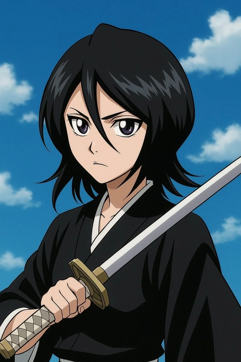 Ảnh đẹp nữ kiếm sĩ Kuchiki Rukia