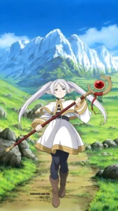 Ánh mắt lạnh giúp tạo hình Frieren anime thêm nổi bật