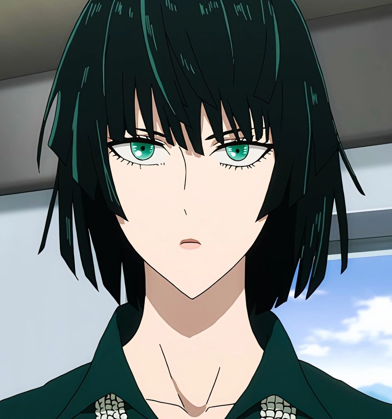Anime Fubuki biểu cảm bình tĩnh tự nhiên