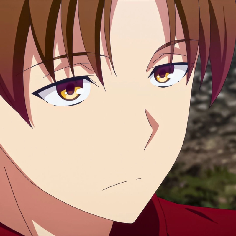 Anime Kiyotaka biểu cảm lạnh lùng nổi bật