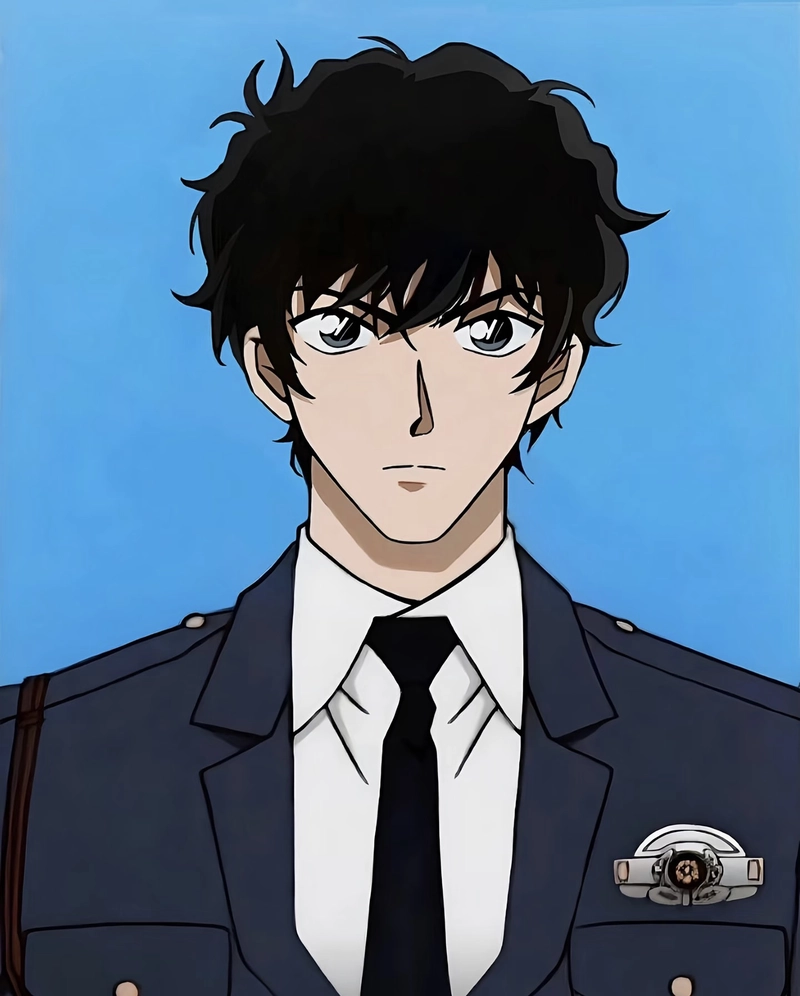Anime Matsuda biểu cảm nhẹ nhàng dễ gần
