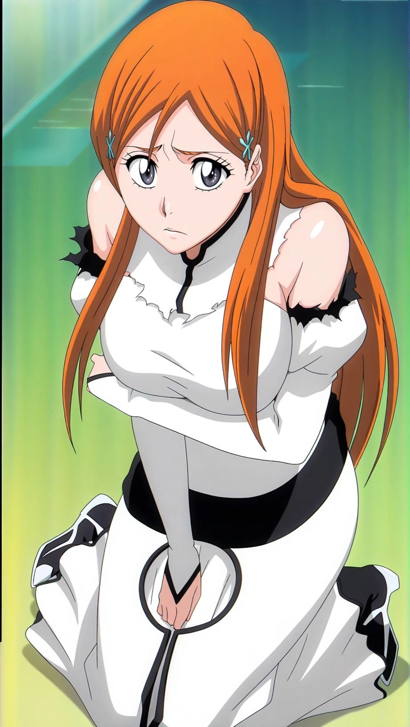 Anime tóc dài nữ xinh Inoue Orihime