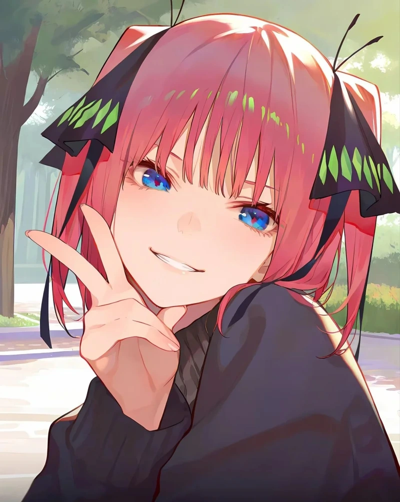 Chủ đề Nino Nakano anime dành cho người thích waifu tóc hồng