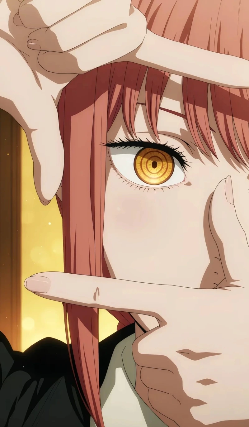 Đồng phục công sở anime xuất hiện trong ảnh Makima