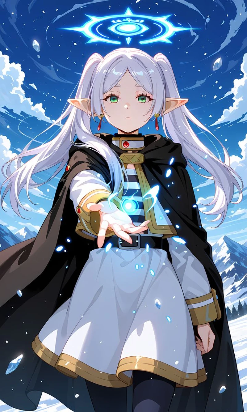 Frieren anime buồn hợp người thích ảnh chill nhẹ nhàng