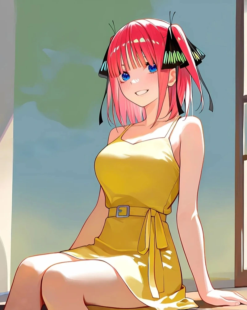 Gương mặt anime của Nino Nakano cùng vẻ đẹp đầy cá tính riêng