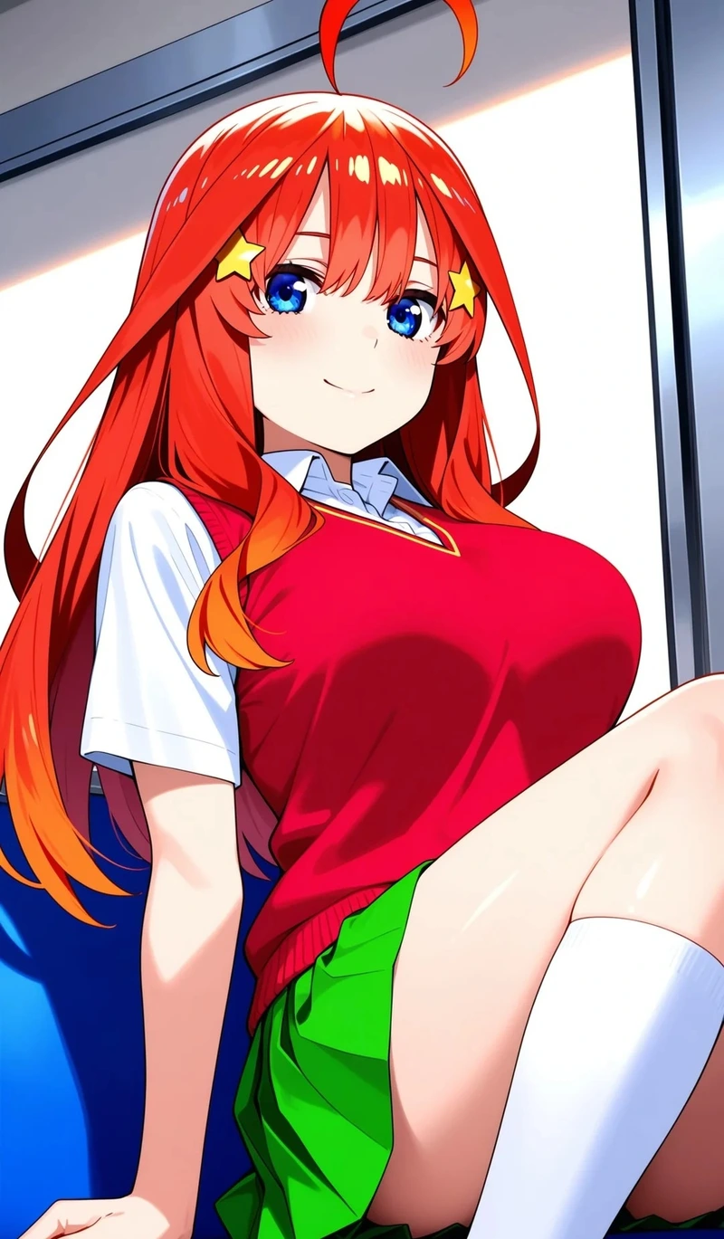 Gương mặt dễ thương nổi bật của Itsuki Nakano