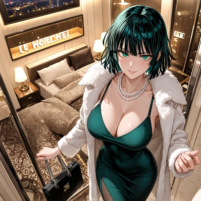 Hình Fubuki anime lạnh lùng cuốn hút