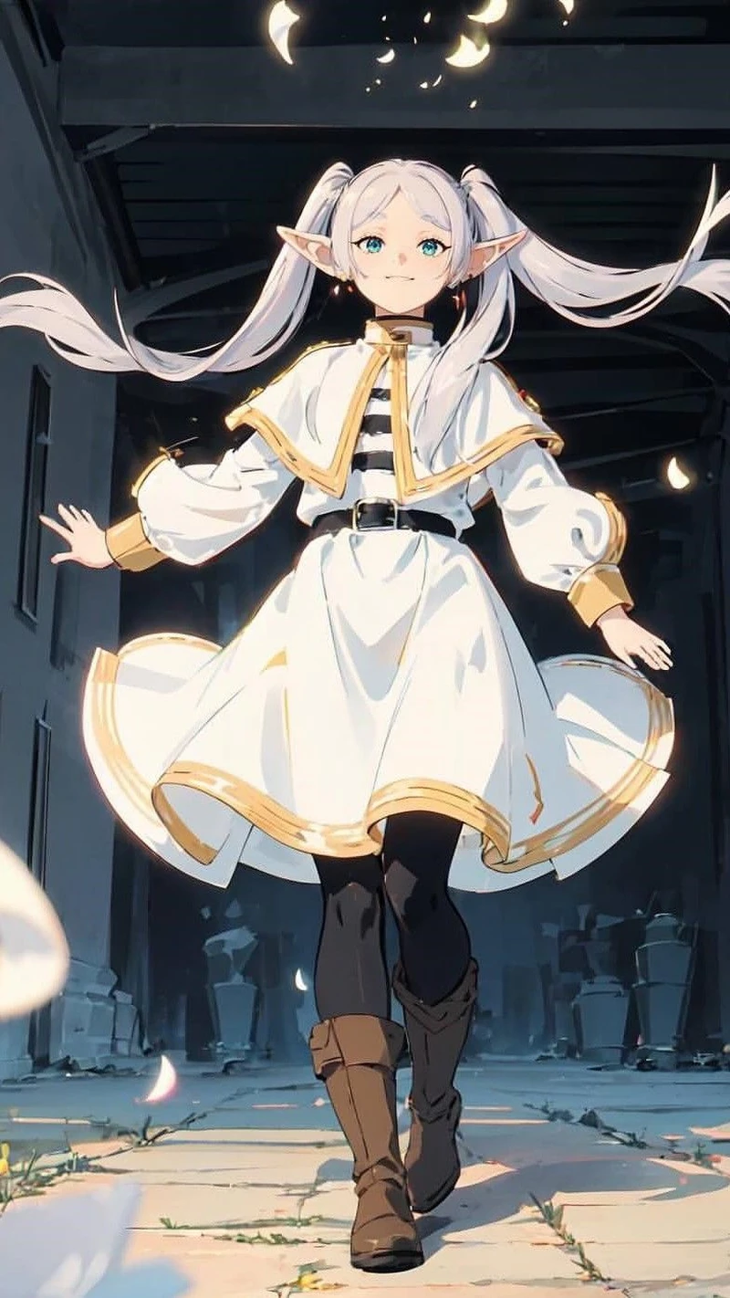 Hình ảnh Frieren phong cách chữa lành hợp người thích anime