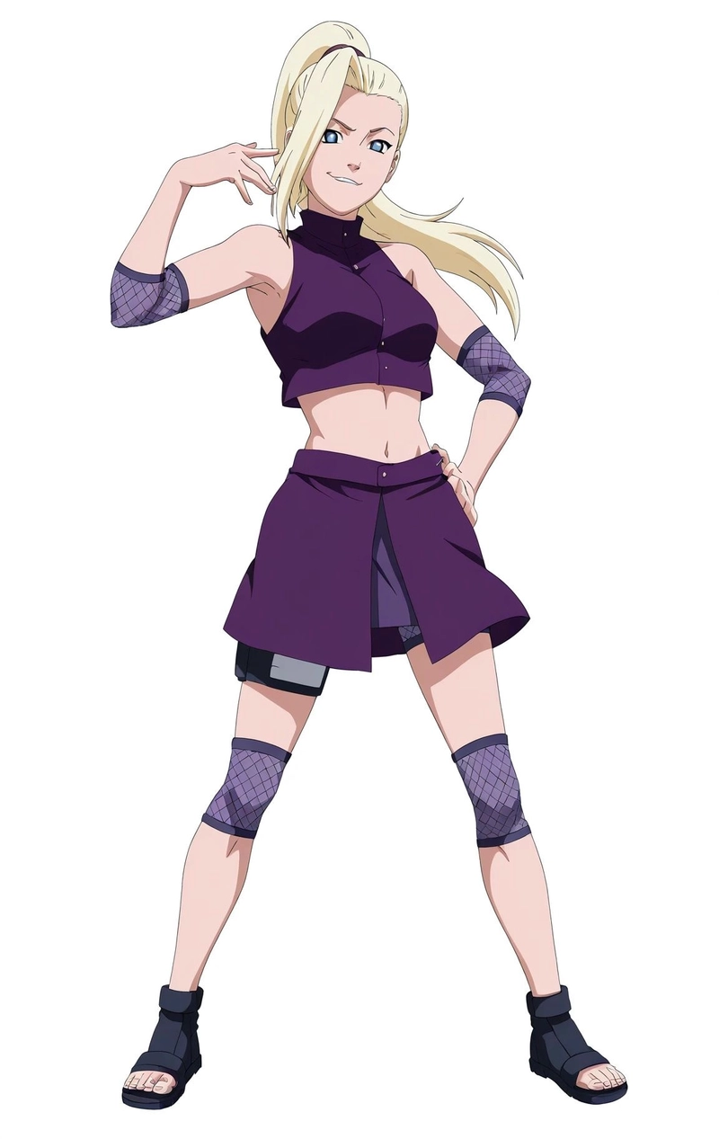 Hình ảnh Ino Yamanaka trong trang phục ninja