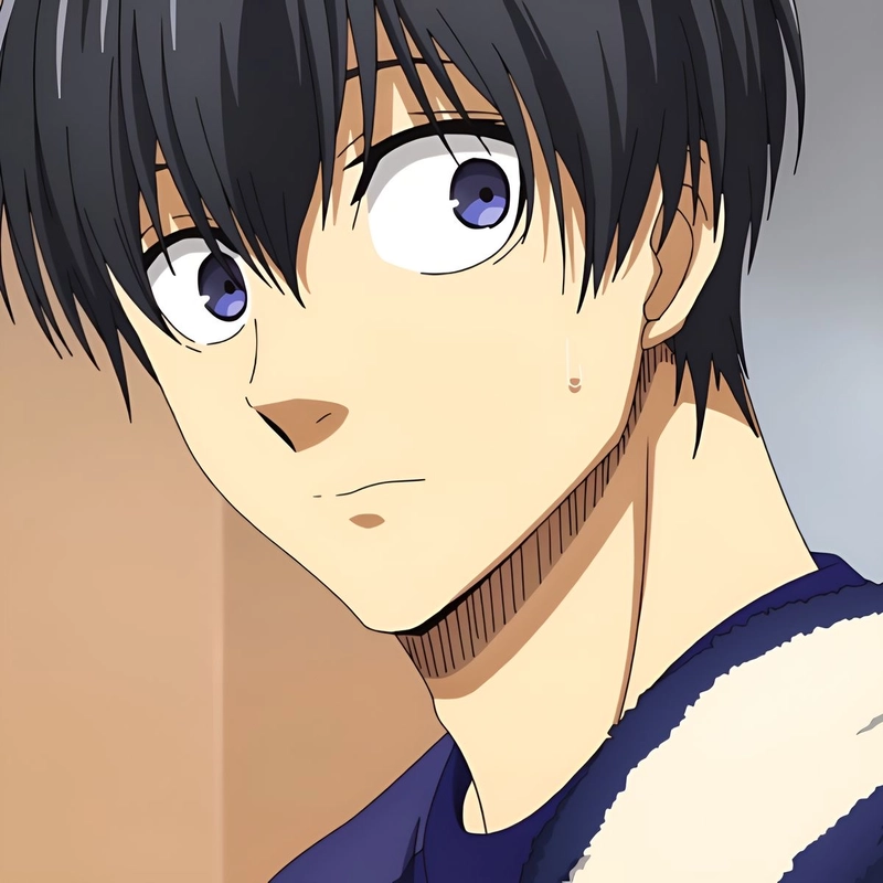 Hình ảnh Isagi Yoichi ngầu đẹp phong cách anime