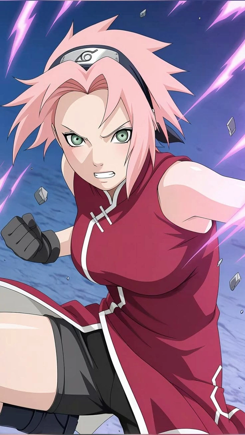 Hình ảnh Sakura anime mang vẻ đẹp tinh khôi