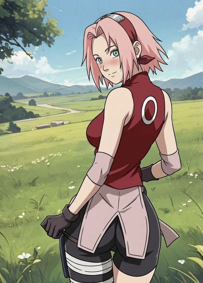 Hình ảnh Sakura anime sắc nét đầy cuốn hút