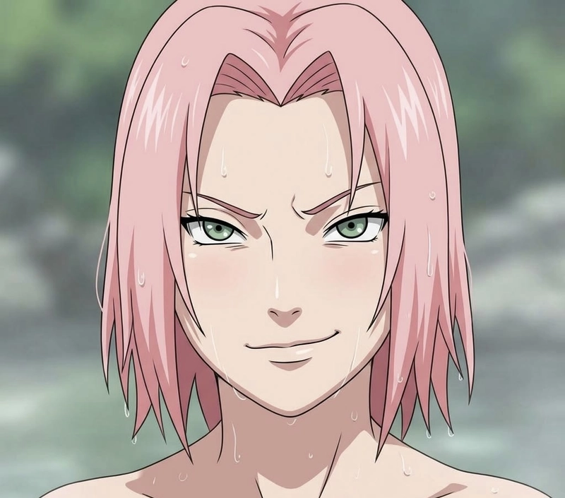 Hình ảnh Sakura phong cách anime nhẹ nhàng tinh tế