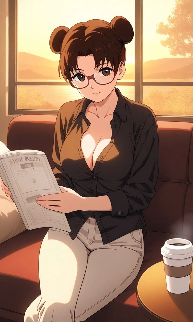 Hình ảnh Tenten anime với phong cách khỏe khoắn năng động