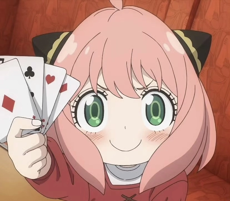 Hình ảnh anime Anya phong cách chibi đáng yêu
