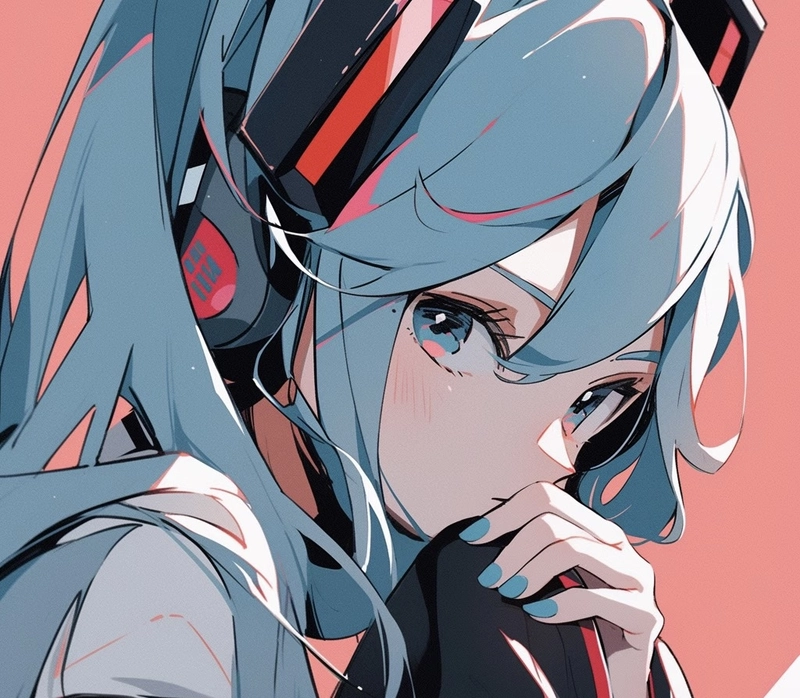 Hình ảnh nhân vật ca sĩ ảo Miku