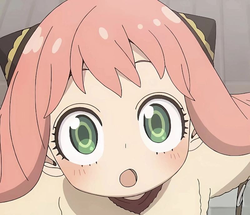 Hình anime Anya phong cách hoạt hình ngộ nghĩnh