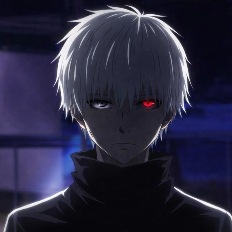 Hình anime Kaneki gương mặt nhẹ nhàng đẹp