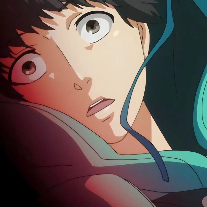 Hình anime Kaneki gương mặt trầm lặng đẹp