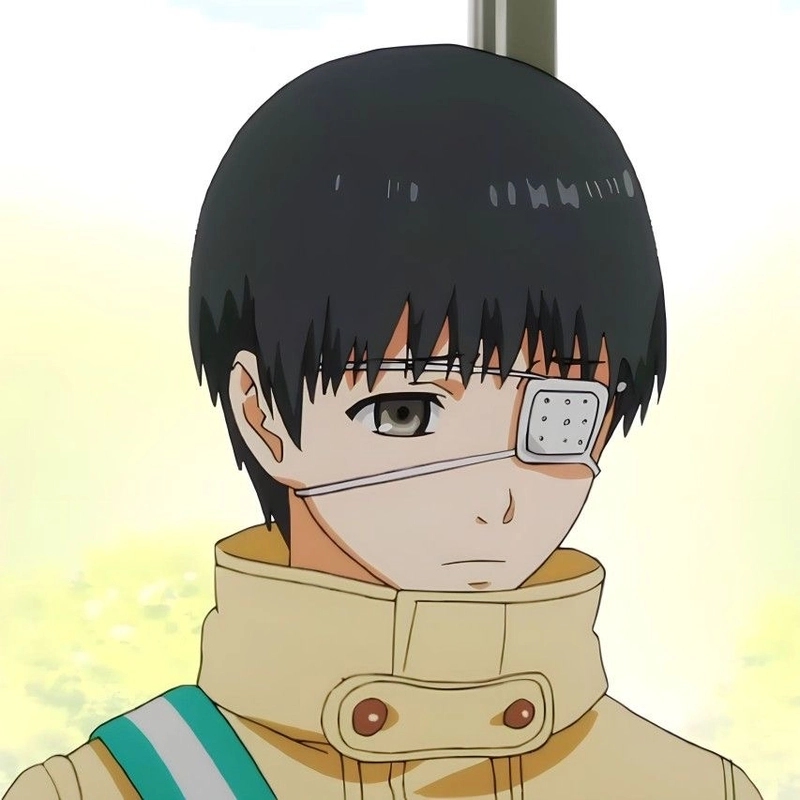 Hình anime Kaneki phong thái đơn giản đẹp