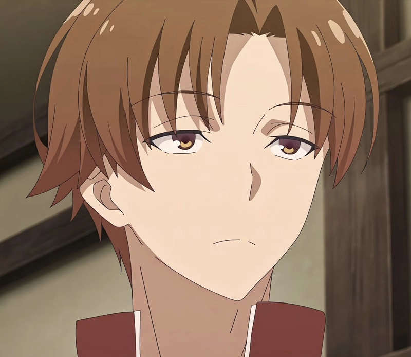 Hình anime Kiyotaka thần thái lạnh lùng đẹp