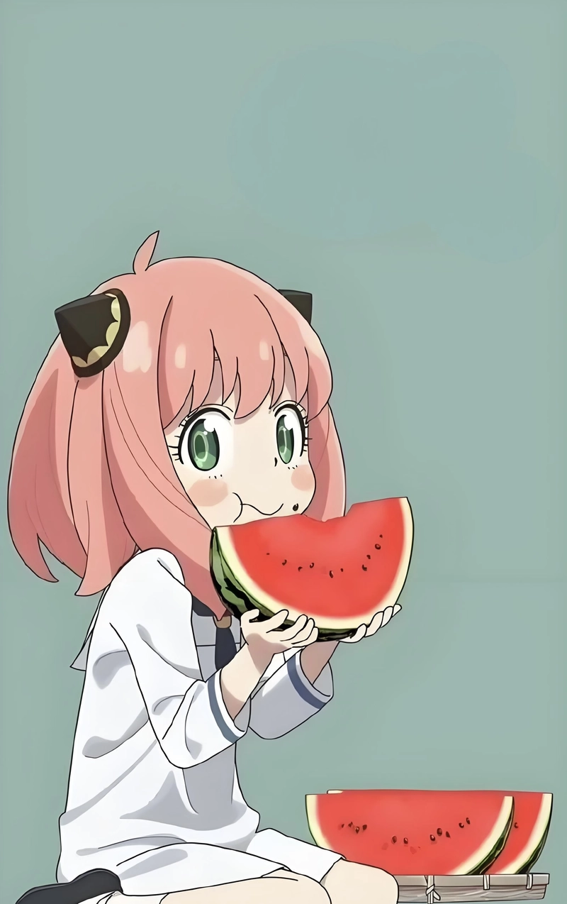 Hình nhân vật anime Anya mắt tròn long lanh