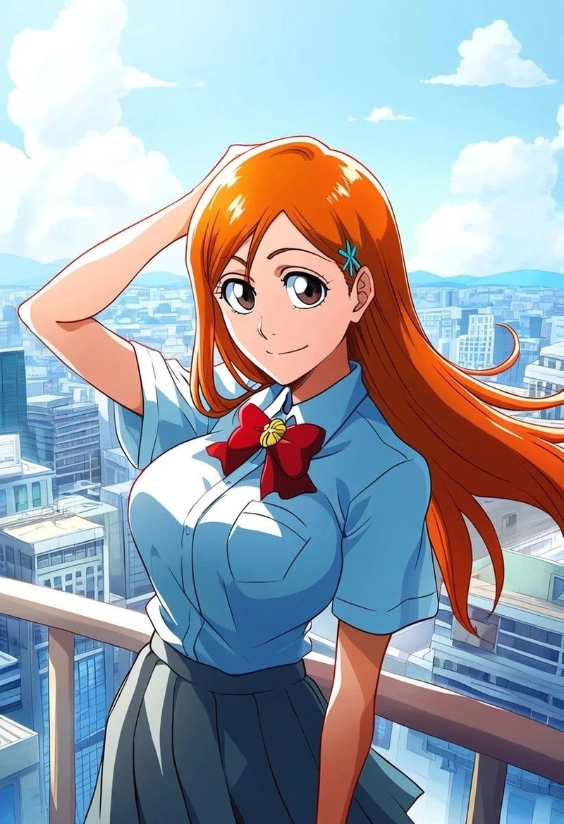 Hình nữ chính truyện đẹp Inoue Orihime