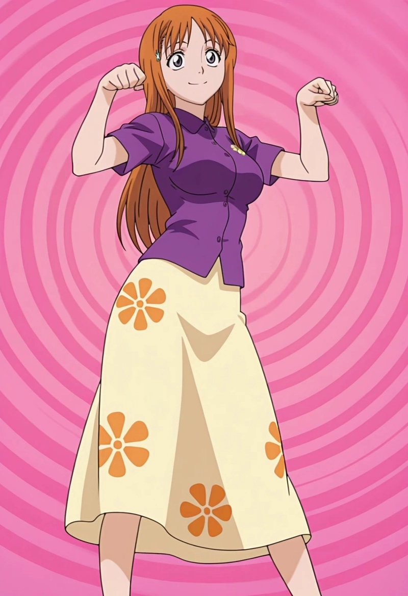 Inoue Orihime mang vẻ hiền dịu rất xinh