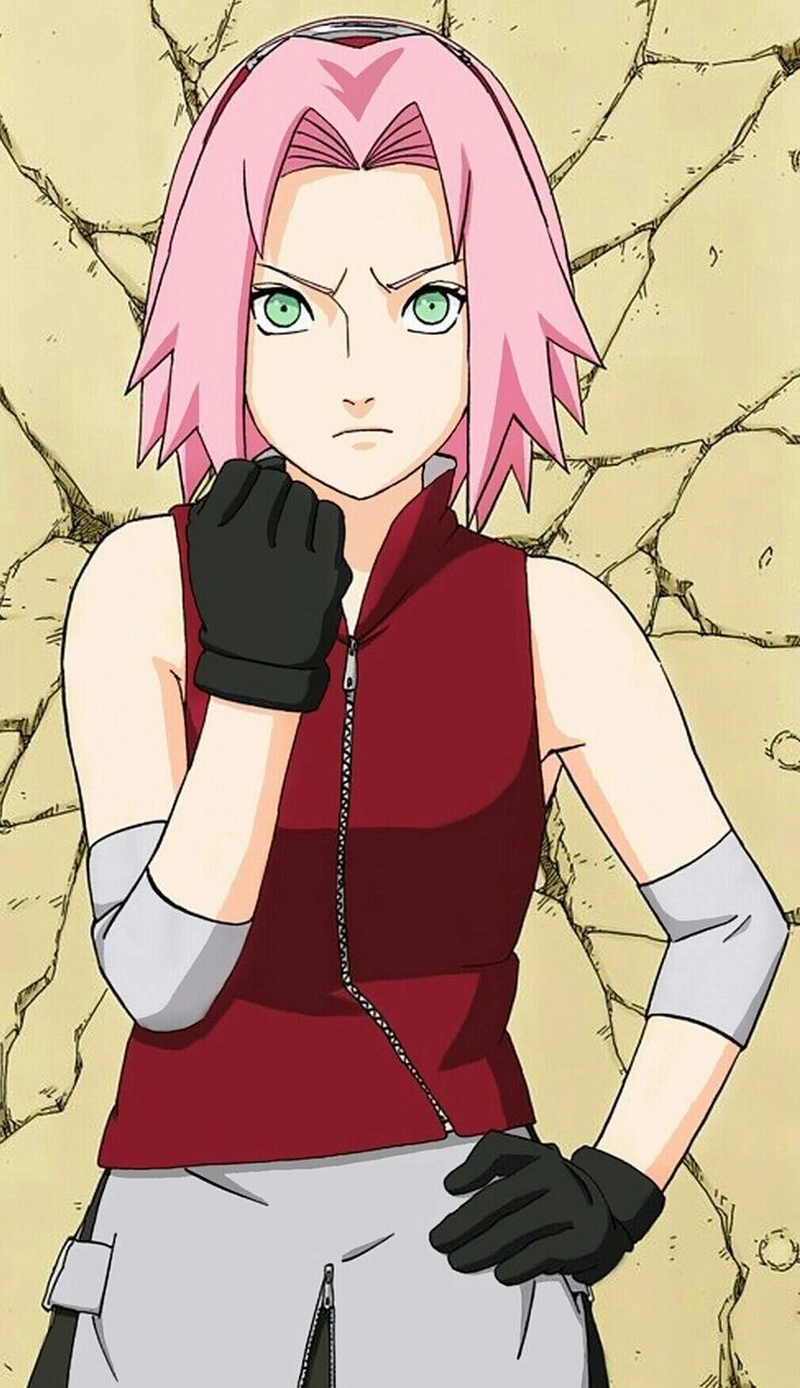 Khoảnh khắc Sakura anime nhìn xa xăm đầy cảm xúc