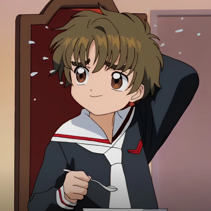 Khoảnh khắc Syaoran yên bình trong anime