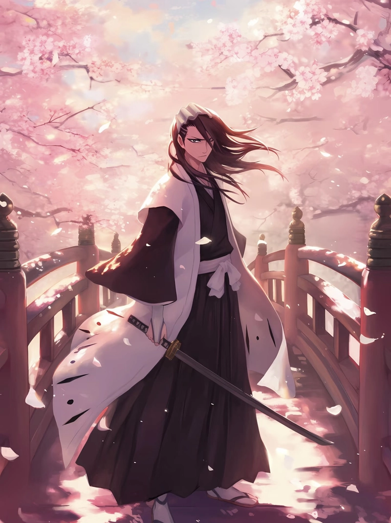 Khoảnh khắc anime Byakuya Kuchiki đầy uy nghiêm