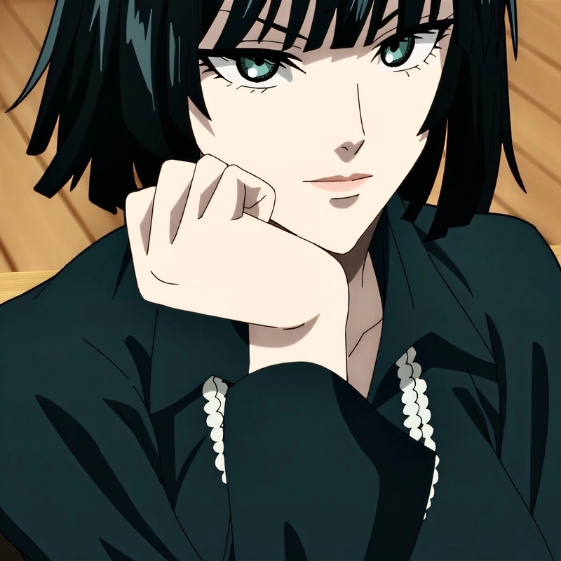 Khoảnh khắc anime Fubuki ánh mắt sắc lạnh