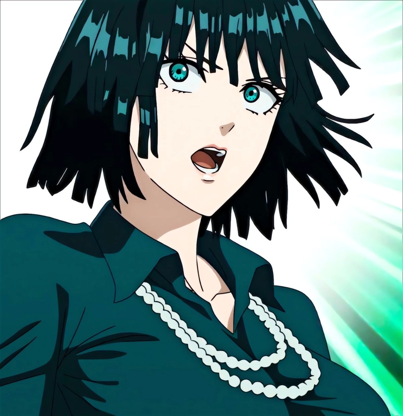 Khoảnh khắc anime Fubuki trong cảnh chiến đấu