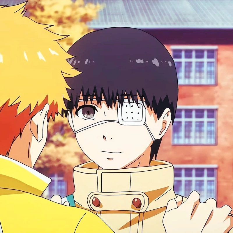 Khoảnh khắc anime Kaneki ánh nhìn nhẹ nhàng