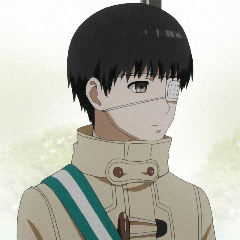 Khoảnh khắc anime Kaneki phong cách đơn giản