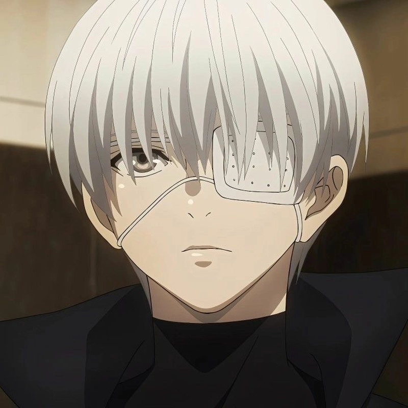 Khoảnh khắc anime Kaneki trong cảnh đơn giản