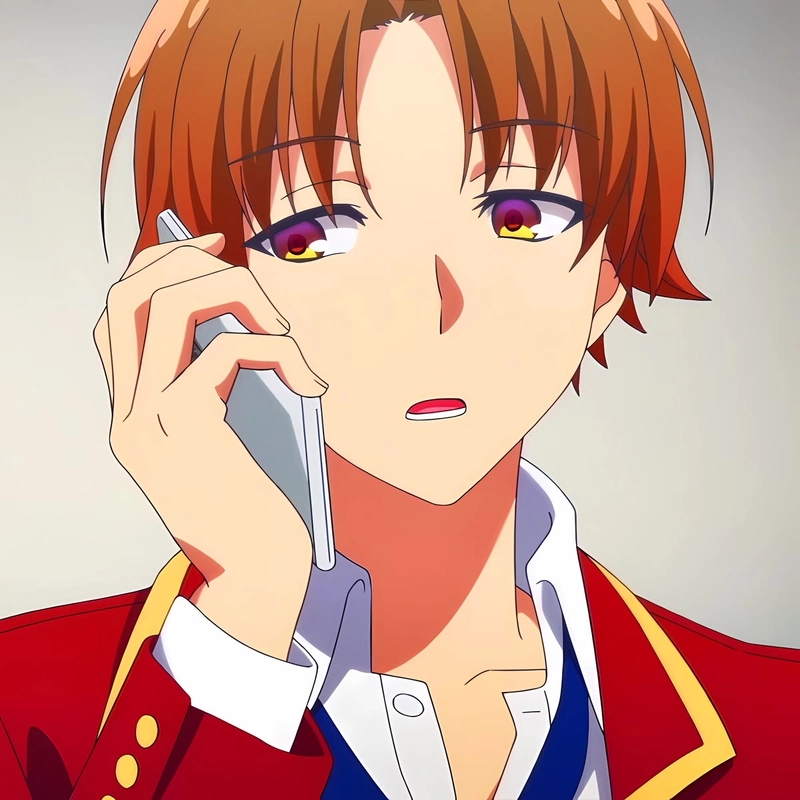 Khoảnh khắc anime Kiyotaka ánh nhìn bí ẩn