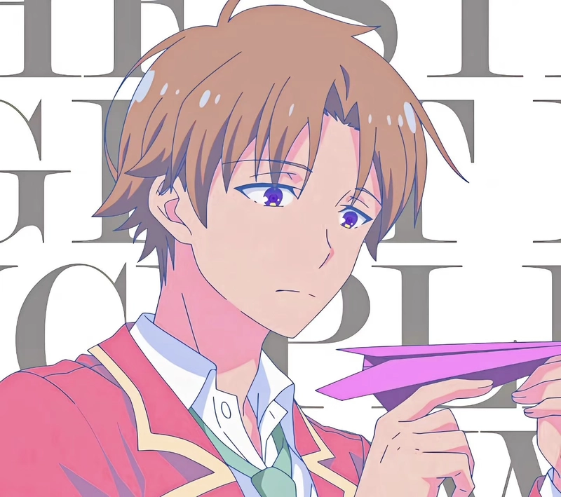Khoảnh khắc anime Kiyotaka trong lớp học đẹp