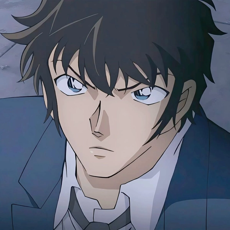Khoảnh khắc anime Matsuda ánh nhìn thân thiện