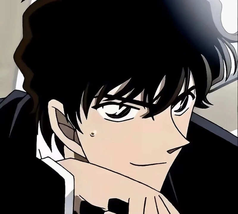 Khoảnh khắc anime Matsuda nét mặt vui vẻ