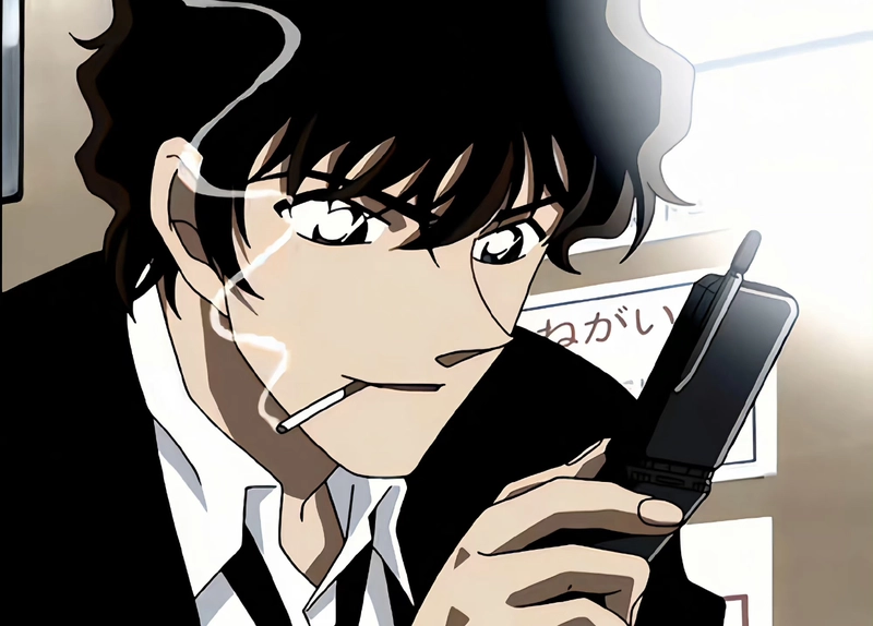 Khoảnh khắc anime Matsuda trong khung cảnh nhẹ