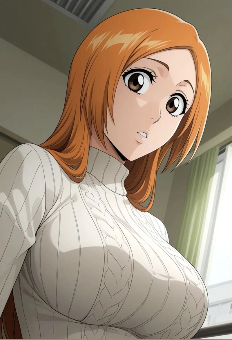 Nhân vật Inoue Orihime có nét đẹp cuốn hút