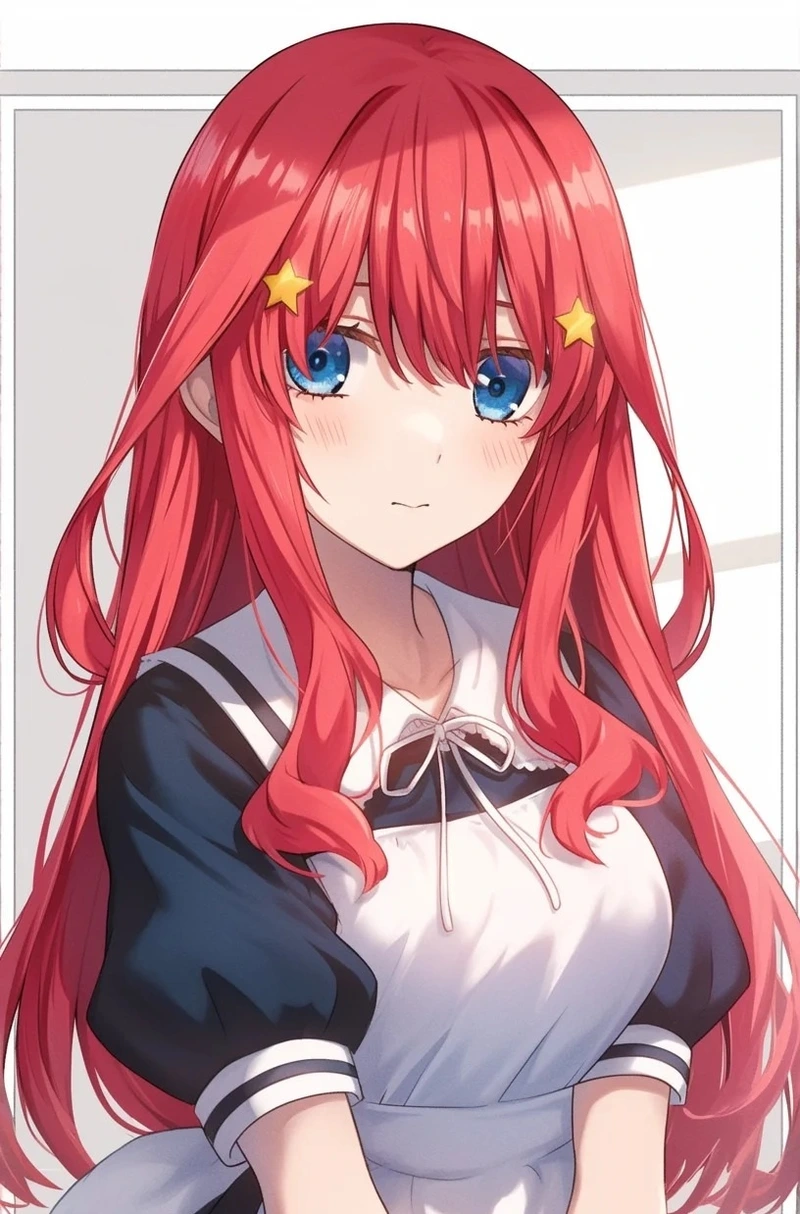Phong cách anime lãng mạn cùng Itsuki Nakano