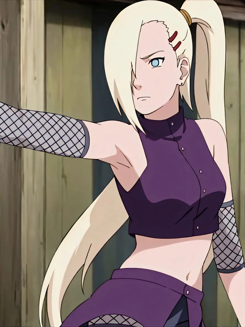 Phong cách mạnh mẽ của nữ ninja Ino Yamanaka